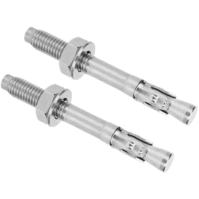 2 Stuks Roestvrij Staal Setbout Ankerbout Expansiebout Piton Buiten Klimuitrusting