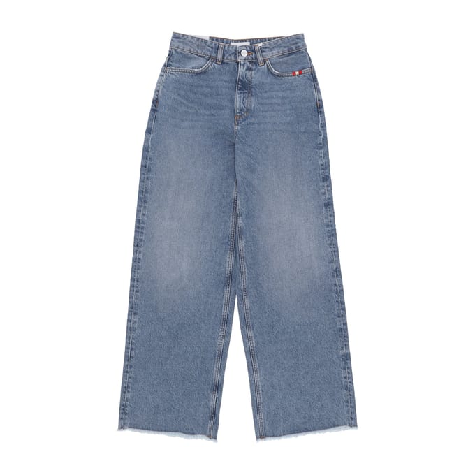Damesjeans W Linda Denim Used Cut Denim