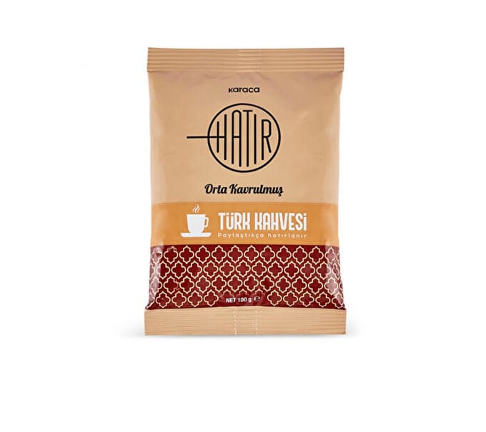 Karaca Hatır - Turkse Koffie – Medium Gebrand – 100% Arabica – 100 gr
