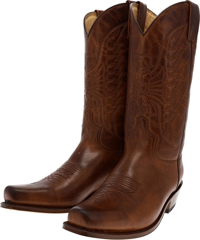 Sendra SAM 2073 Tang heren westernlaars bruin - 41 EU