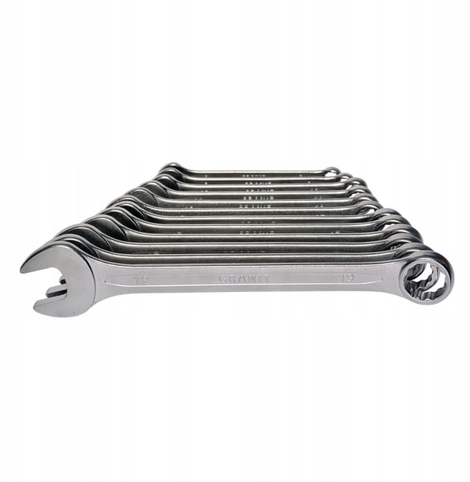 Ring- en steeksleutelset 6-19 mm, 12-delig