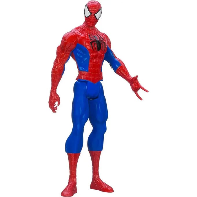 Marvel Avengers Titan Hero - Speelfiguur (30cm) - Spider-Man - Rood