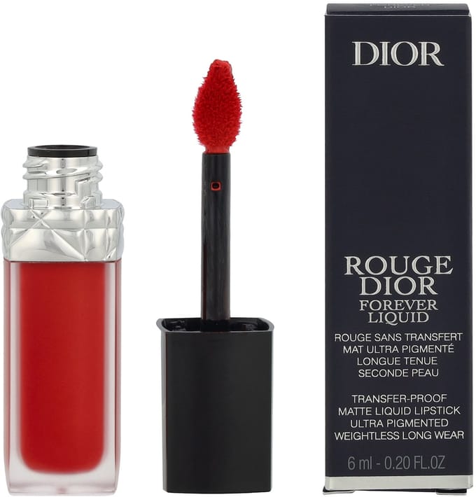 Dior Rouge Dior Forever Liquid Lipstick 6 ml - #999 Forever Dior