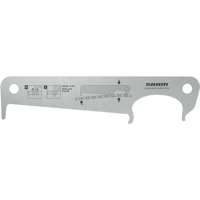 Kettingslijtage monitor Sram (Usure 0.8%)