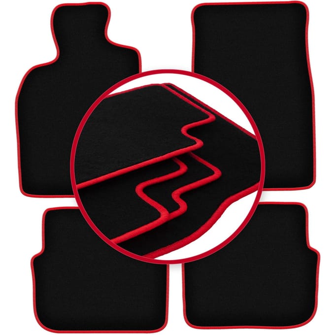 CARLUX-RED automatten voor: Lexus GS II sedan (1997-2005)