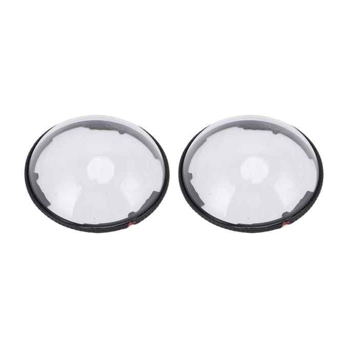 2 Pièces Protection d'Objectif pour Caméra d'Action Compatible avec Caméra d'Action Insta360 X4 Protecteur d'Objectif en Verre Trempé Haute Transparence white