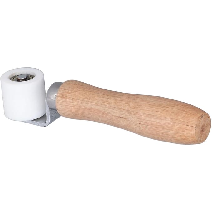Naadroller Hittebestendig 2-weg Lager 28mm   1.1in Breedte Handheld Drukroller beige
