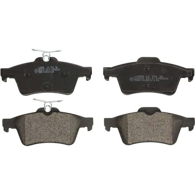 Remblokset BRECK 25218 00 702 00, achter