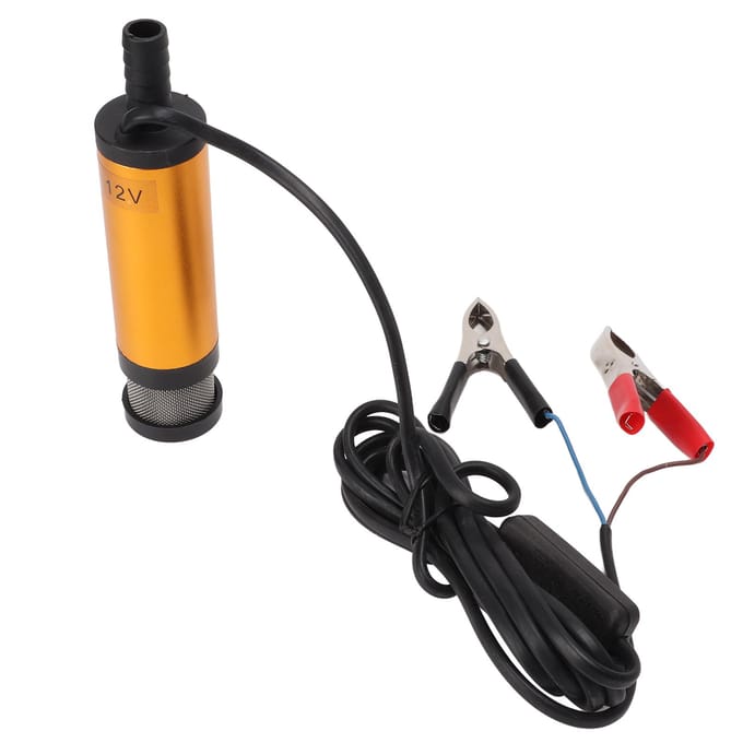 12V Olieoverdrachtspomp Filter Heavy Duty Structuur Ingebouwde Elektrische Overdracht Dompelpomp Gereedschap