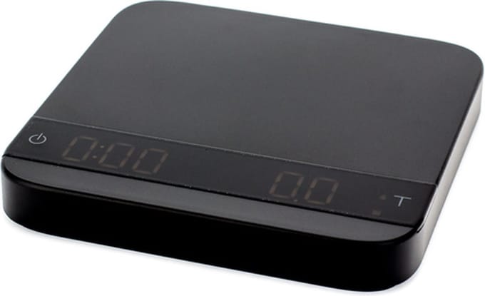 Acaia Lunar Black - Espresso brewing scale (0.01g - 2000g) - USB-C - real time flow rate - fast, sensitive, responsive