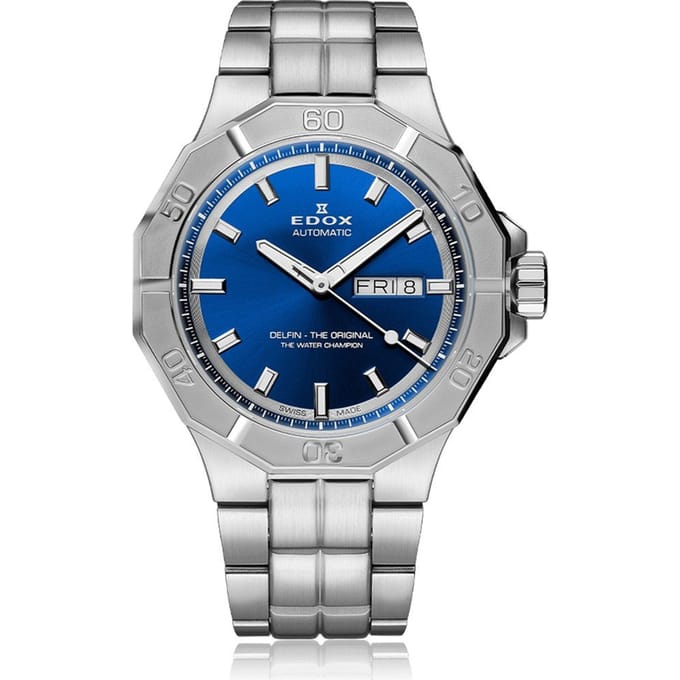 EDOX Delfin The Original Automatic 88008-3M-BUIN mannen horloge