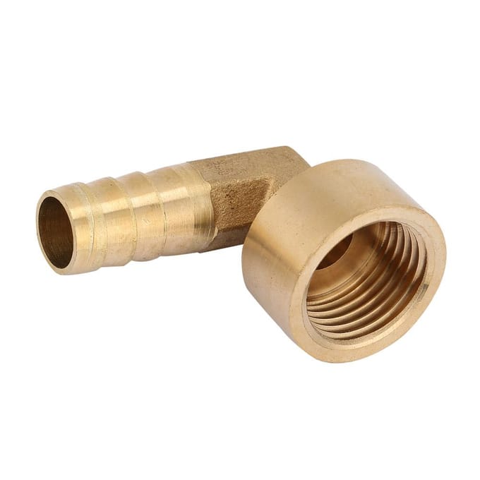 G12 Binnendraad Messing Elleboog Slangpilaar Koppeling Connector Verbindingsstuk Adapter Fitting(12 mm) beige