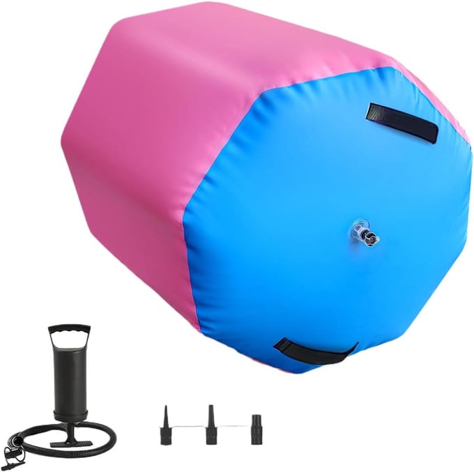 Fitness Roller - Gymnastiek Vat - Stabiliteit Training - Letsel Verminderend - 100 cm - Zwart