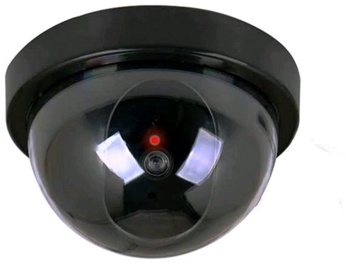 Dummy Camera-Beveiligingscamera - Nep Camera - Buiten & Binnen - Alarm - Led - Zwart