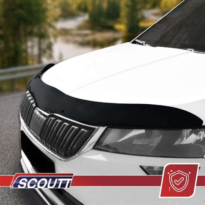 SCOUTT | Motorkap Beschermer Deflector Voor Mercedes B-Klasse W246 2011-2019, Aerodynamisch, Eenvoudige Montage