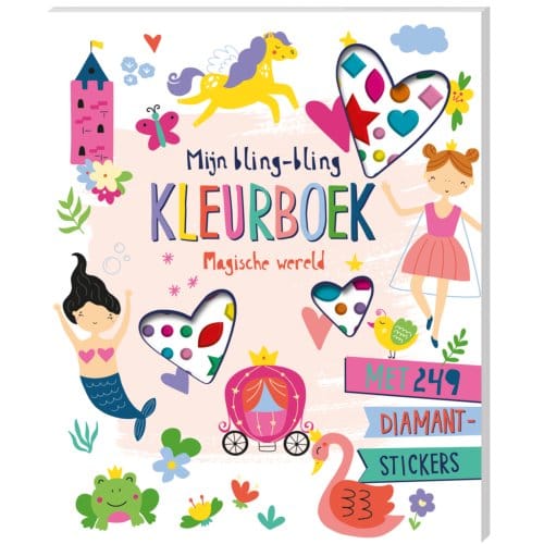 Mijn Bling-Bling Kleurboek - Magische Wereld - Interstat