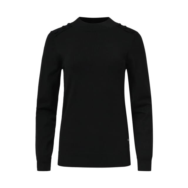 Smashed Lemon Damesgebreide top met lurex |