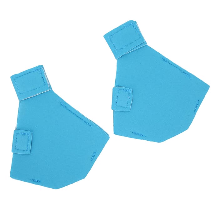 1 Paar Duck Booties Lichtgewicht Ademend Dunne Watervogel Beschermschoenen voor Eend Gans Watervogel L(for 6.5-9kg) blue