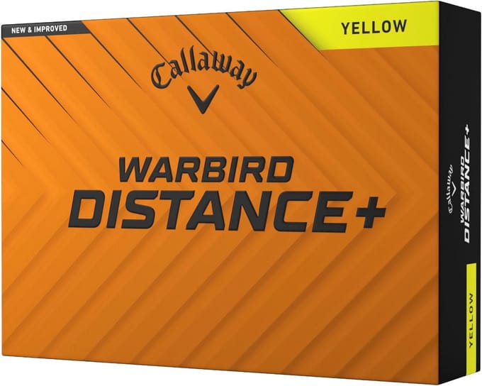 Golf Warbird Afstand + Golfbal 2025 - Geel
