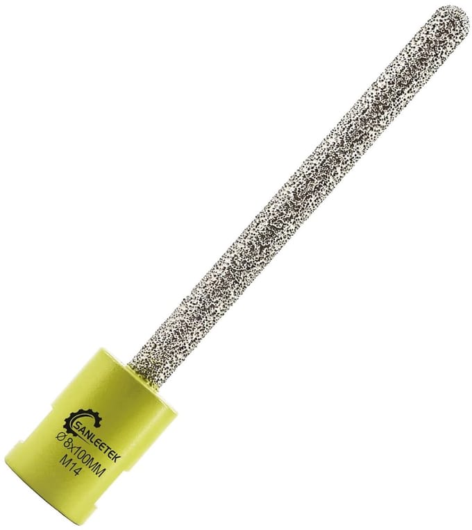 Mortel Raking Bit - Voeg Verwijderaar - Baksteen Voegen - Diamant Gecoat - 8x100mm