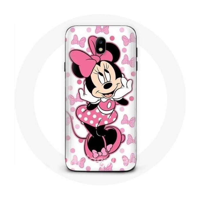 Coque pour Samsung Galaxy S4 Minnie Mouse Dessin animé mignon rose