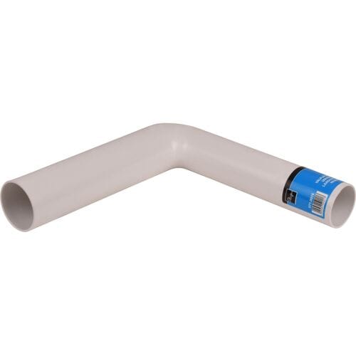 ABU valpijpbocht t.b.v laaghangend reservoir O44x50mm 21x21cm 90° wit