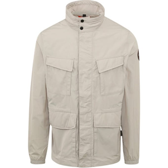 Napapijri Inti Jas Beige - Maat M - Heren - Regenjas