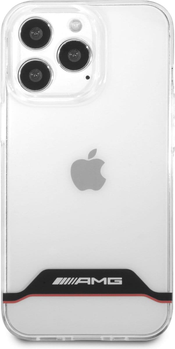 Mercedes-AMG Horizontal Red Line voor Apple iPhone 13 Pro (6.1") - Rood