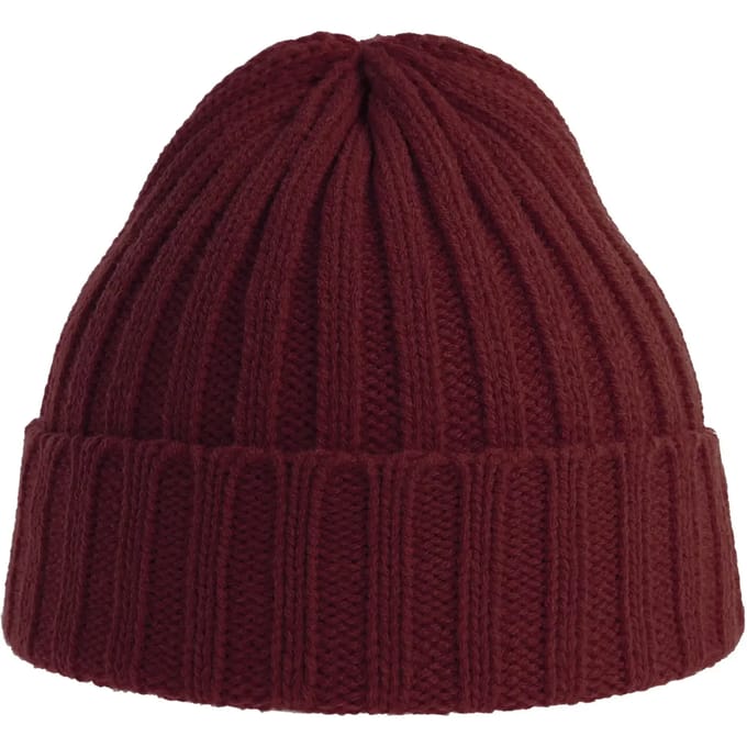 Atlantis Headwear - Shore Beanie - Bordeaux - One Size