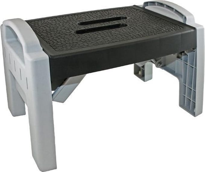 Adelaide opvouwbare kunststof opstap max. 150kg