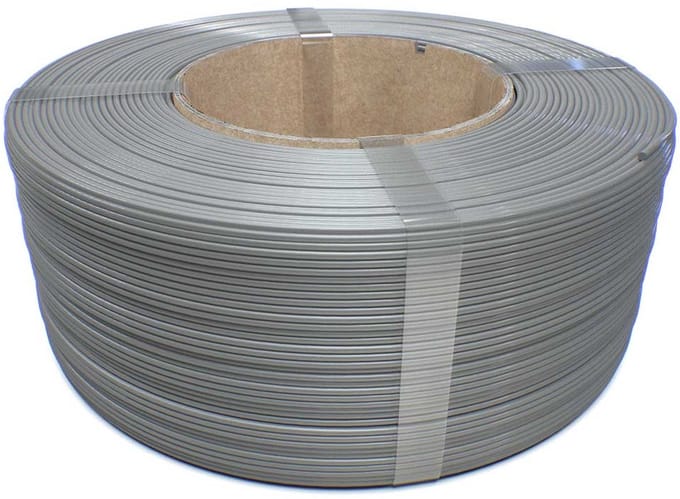 FormFutura EasyFil ePLA Filament - 1.75 mm - Grey Aluminium - 1000 gram Bambu Coil