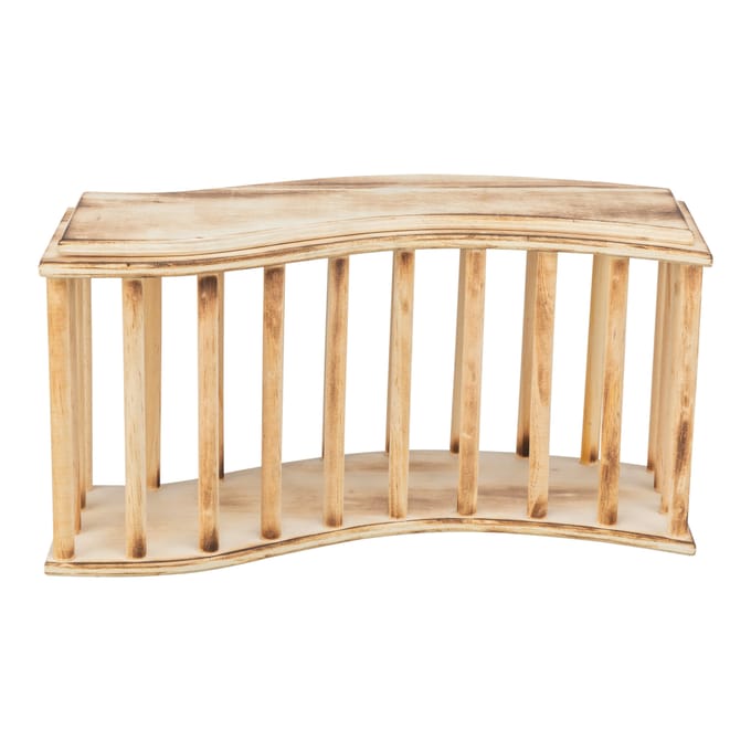 Trixie - Hooiruif met deksel - Gevlamd hout - 37X13X19 CM
