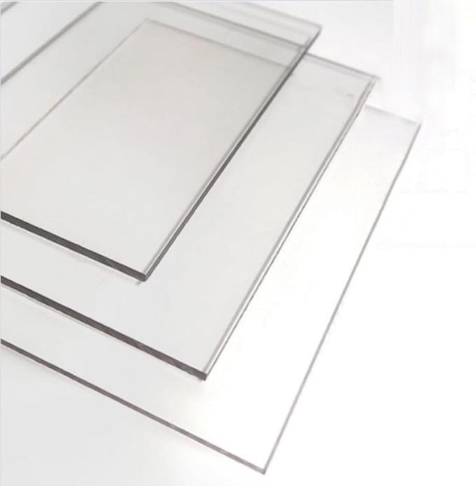 Dakplaat Polycarbonaat - PC Paneel Transparant - Dak Reparatie - Schokbestendig Ontwerp - 2 mm dik - Transparant