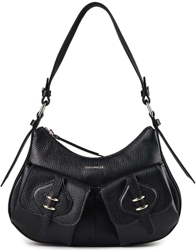 Coccinelle Mavery Pocket - Schoudertas 29 cm (noir)