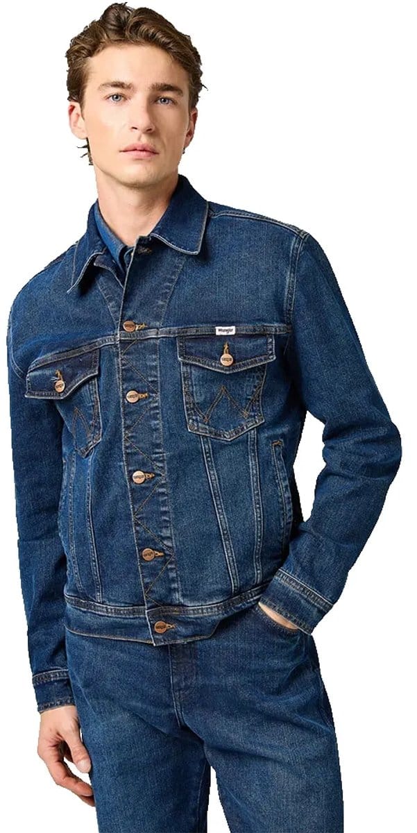 Wrangler Classic Spijkerjas Blauw 3XL Man