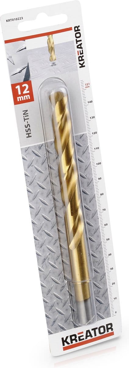 Kreator - Accessories - KRT010223 - HSS-TiN-metaalboren - Ø 12x151mm
