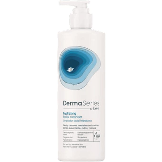 Dove Derma Series Hydraterende Gezichtsreiniger Pomp – 250 ml