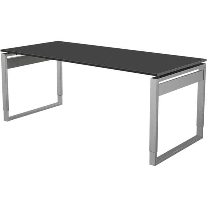 Bureau Workspace 180cm antraciet hoogte verstelbaar