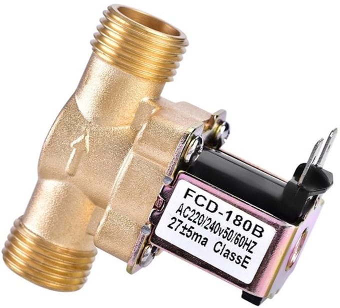 Allecto - Solenoidventiel - Waterdrukregelaar - Bronzen constructie