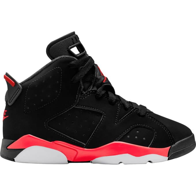 Jordan Air Jordan 6 Retro Infrared Ps Kids Zwart K001