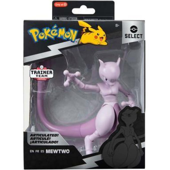 Jazwares Pokémon Select Action Figure Mewtwo 15 cm Action Figuur