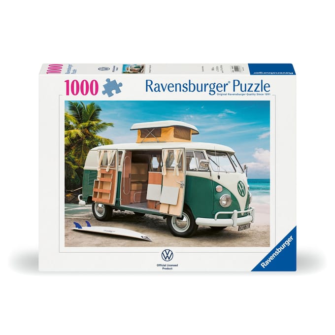 Ravensburger Volkswagen T1 Camper Van 1000st Volwassenen puzzels