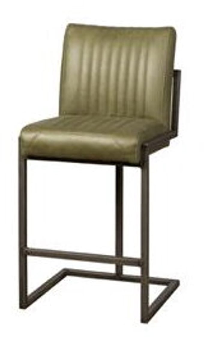 Tower Living Barstoel Ferro - Groen