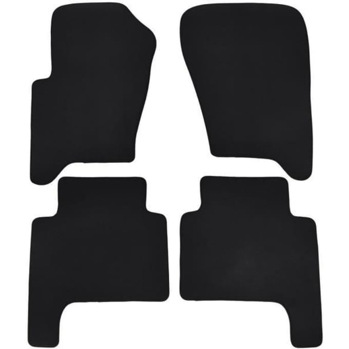 Tapis de sol - Subaru Forester 2013-2018 - Noir - 4 pièces - Antidérapant et imperméable