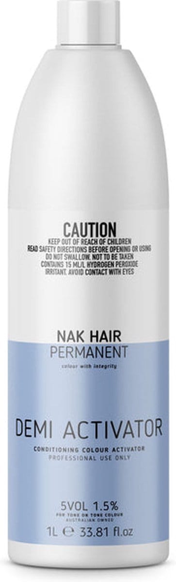 NAK 5 Vol Demi Activator 1.5% 1L