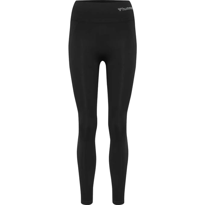 Hummel Damen Leggings Elastische Taille Comfortabele Pasvorm Effen Sport
