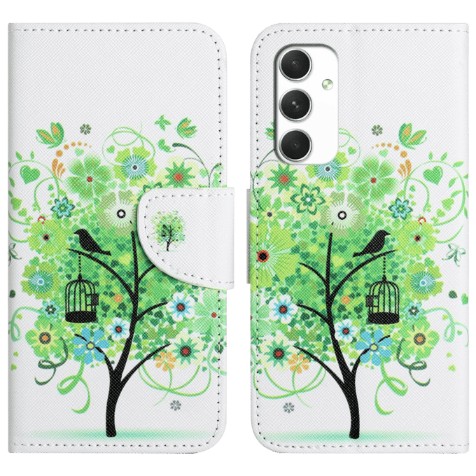 Mocaa Samsung Galaxy A16 Bookcase Hoesje Tree of Life Meerkleurig