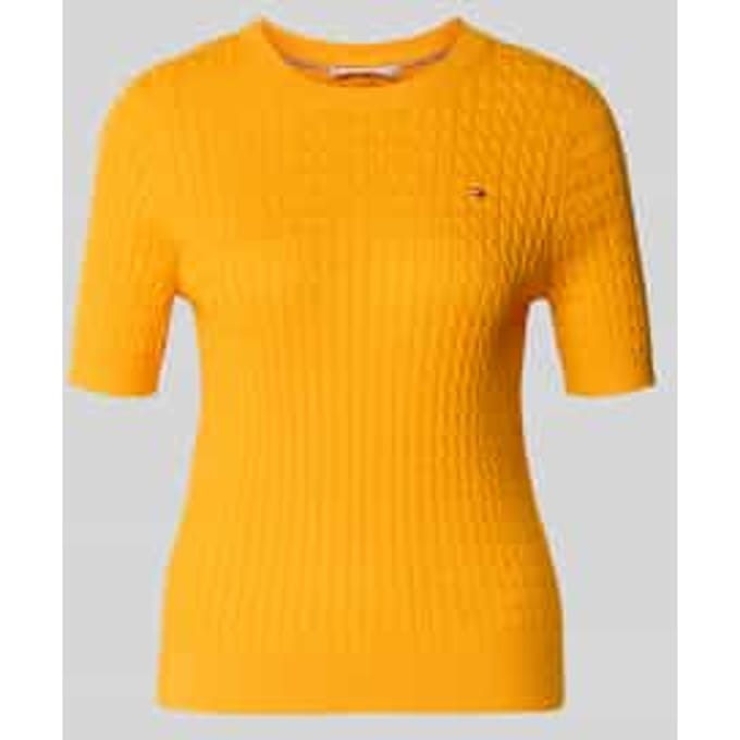 slim fit T-shirt van puur katoen