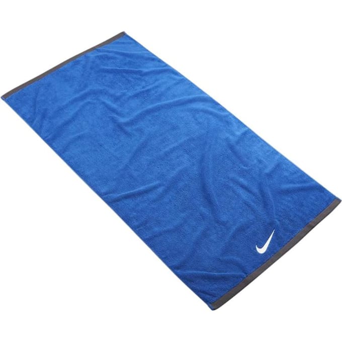Nike Sport Handdoeken Strandlaken Katoen 1 Pak Unisex Blauw AC2089-452 blue