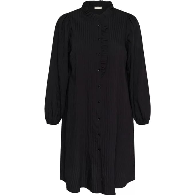 Jurk met ruches voor dames KAFFE Curve KCUma